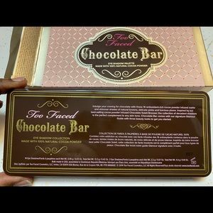 Too faced chocolate bar pallet